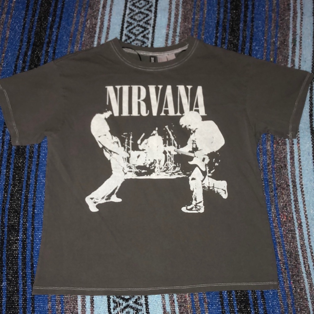 Classic Nirvana concert tee shirt